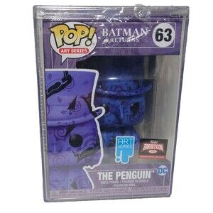 Funko Pop! Art Series Batman Returns The Penguin 63 Target 2022 Hard Case Sealed